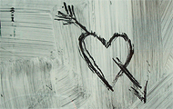 Graffiti-Herz