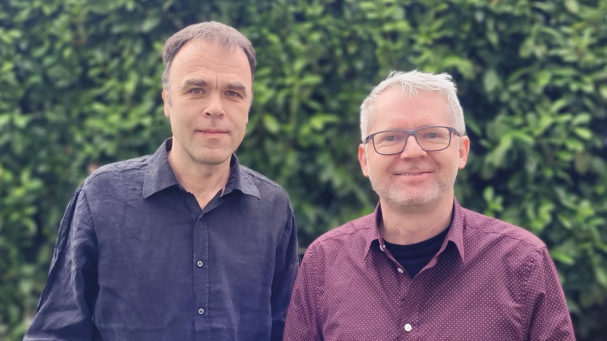 (C) PRIVAT Porträt von Klex Wolf und Gehard Sammer