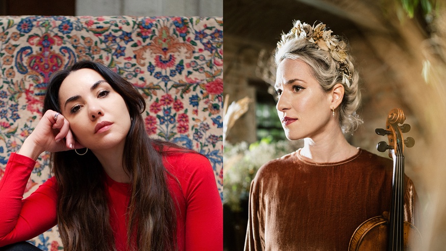 SEBA KAYAN (C) MAGDELENA FISCHER; JULIA LACHERSTORFER (C) JULIA GEITER Seba Kayan und Julia Lacherstorfer