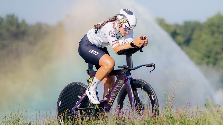 Ultracycling-Athletin Elena Roch