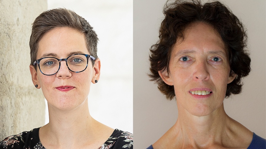 WALTRAUD SCHUETZ (C) ÖWA/ZILBERBERG, MARGARETH LANZINGER (C) PRIVAT Waltraud Schuetz und Margareth Lanzinger