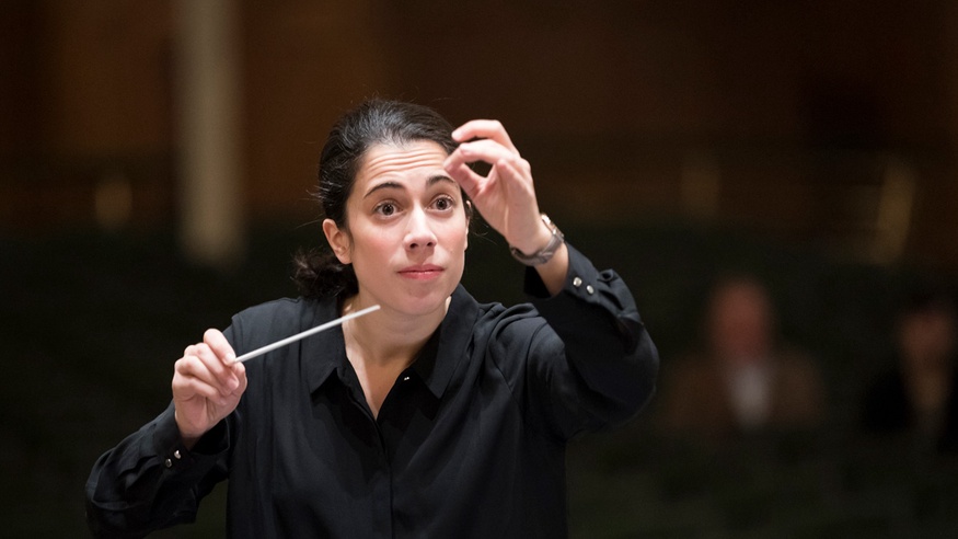 MARIE JACQUOT © WERNER KMETITSCH Dirigentin Marie Jacquot