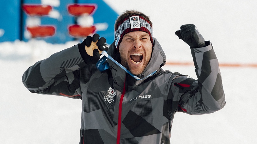 Snowboarder Benjamin Karl