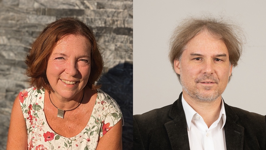 HELENE DREXLER (C) PRIVAT; MARTIN SCHENK (C) DIAKONIE/LUZIA PUIU Helene Dexler und Martin Schenk