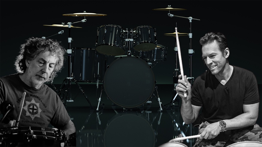 Thomas Lang und Simon Phillips 