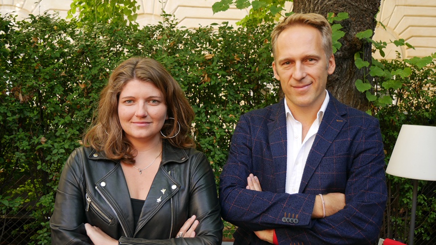 Teresa Reiter und Vedran Dzihic © Markus Müller-Schinwald Teresa Reiter und Vedran Dzihic