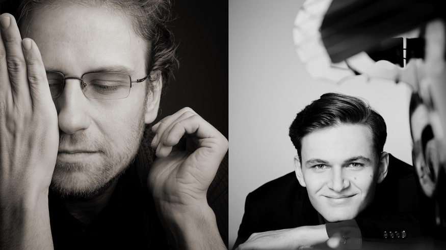 Georg Breinschmid und Dominik Wagner © Julia Wesely Porträts von Georg Breinschmid und Dominik Wagner