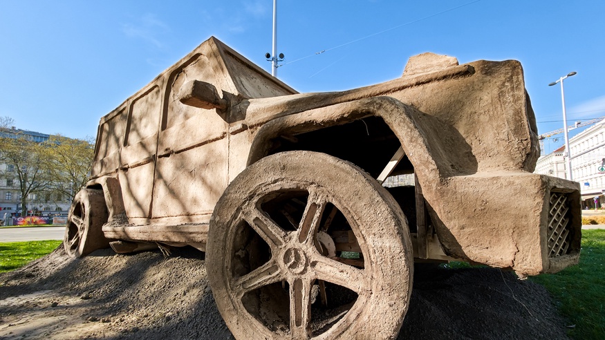 Kunstobjekt Karlsplatz