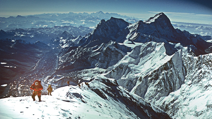 Everest Südostgrat auf 8600 Metern, IMAX Film Expedition 1996