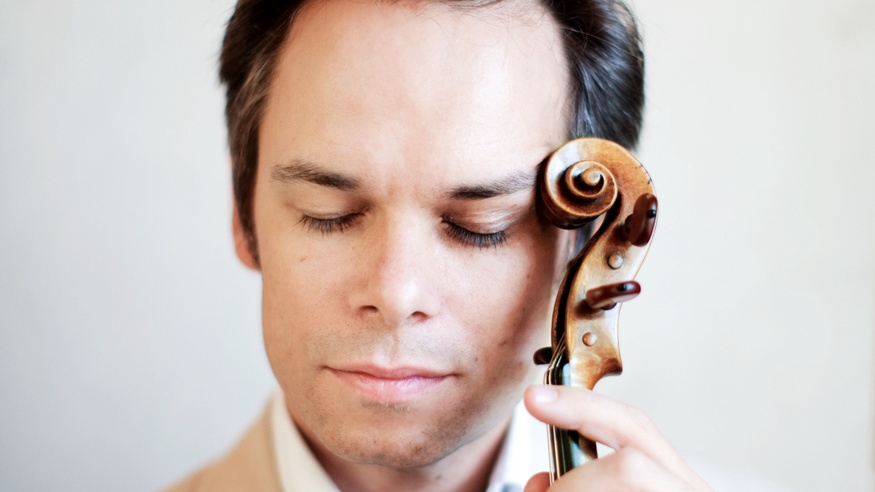 Benjamin Schmid mit Geige