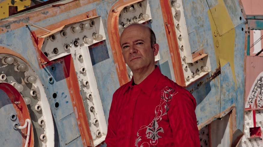 ANDY LEE LANG © MANFRED BAUMANN Porträt von Andy Lee Lang.