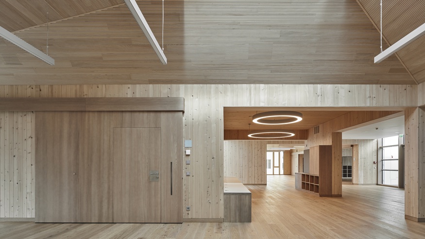 THALMEIER ARCHITEKTUR | BILDUNGSZENTRUM, GROßARL, 2018 | FOTO: V. WORTMEYER Bildungszentrum, Großarl