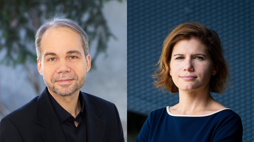 Oliver Scheibenbogen und Ingrid Brodnig 