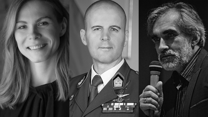Olesia Ogryzko, Markus Reisner, Yaroslav Hrytsak