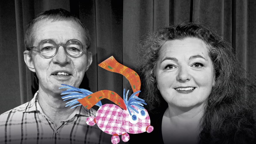 MATTHIAS LOIBNER, NATAŠA MIRKOVIĆ (C) ROBERT BERNHARD Matthias Loibner und Nataša Mirković und das Kleine ich bin ich