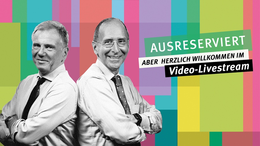 Professor Filzmaier und Armin Wolf