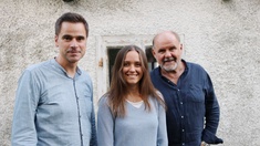 Edgar Unterkirchner, Julia Hofer und August Schmölzer 