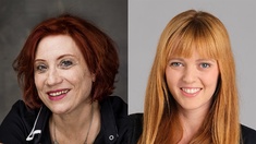 IRENE SUCHY (C) ANDREAS SCHLAGER, KATHARINA GRUBER (C) ORF HANS LEITNER Irene Suchy und Katharina Gruber