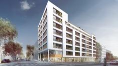 (c) Froetscher Lichtenwagner Architekten Urbanes Wohnen im Stadthaus, Wien, Baubeginn 2020