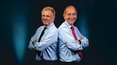 Armin Wolf und Peter Filzmaier 