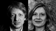 Michael Sturminger © Teresa Zötl und Caroline Peters © Anne Zeuner Porträts von Michael Sturminger und Caroline Peters
