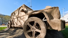 Kunstobjekt Karlsplatz