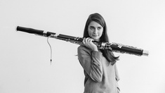Sophie Dervaux © Benjamin Brinckmann Sophie Dervaux mit ihrem Fagott