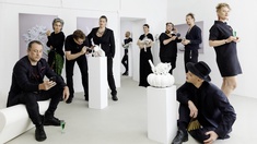 (c) katseyphotography Ein Gruppenbild Vegetableorchestra