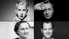 Lisa Eckhart, Andreas Vitasek, Guido Tartarotti, Stefan Haider © FRANZISKA SCHRÖDINGER, JAN FRANKL, INGO PERTRAMER, JAN FRANKL Porträts von Lisa Eckhart, Andreas Vitasek, Guido Tartarotti, Stefan Haider