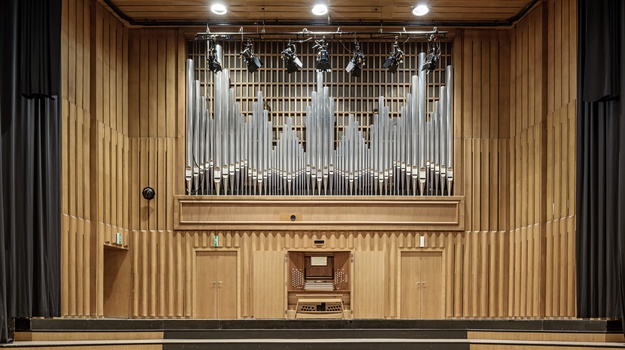 Die Orgel im Großen Sendesaal