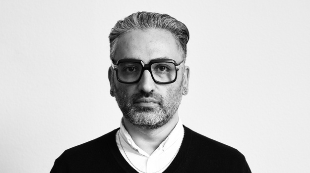 Schwarz-Weiß Portrait von Fahim Amir 