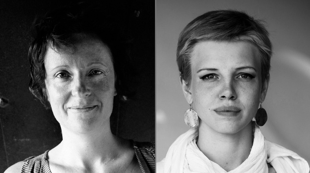 Porträts von Elisabeth Harnik und Marina Poleukhina