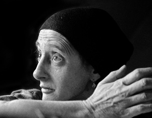 Christine Lavant © Ernst Prokop Porträt von Christine Lavant